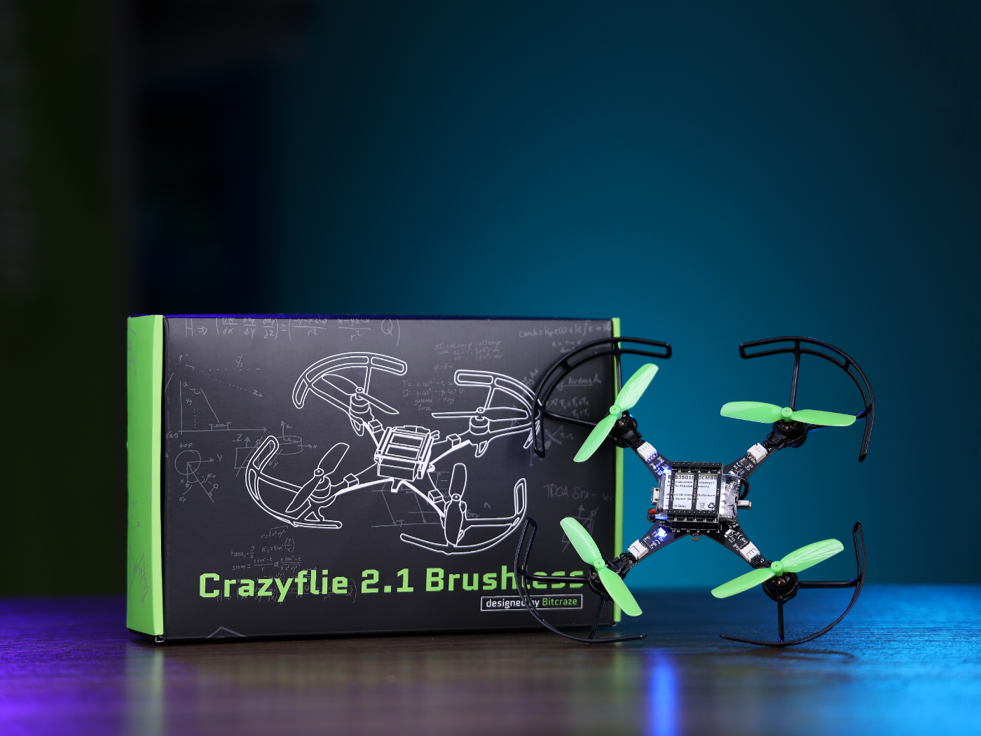 [114993410]Crazyflie 2.1 Brushless Version - Open Source Mirco Quadcopter Drone,Support BLUETOOTH5 Le,Robotics,Suitable for Indoor/Small Space/High Density