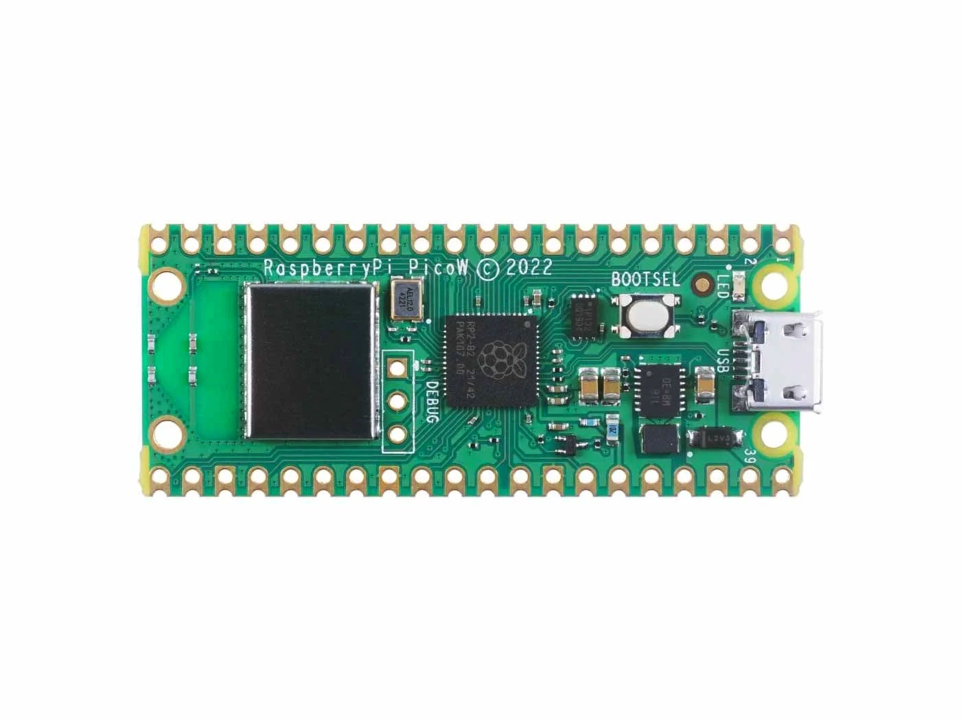 [102110738]Raspberry Pi Pico W - Raspberry Pi RP2040 chip