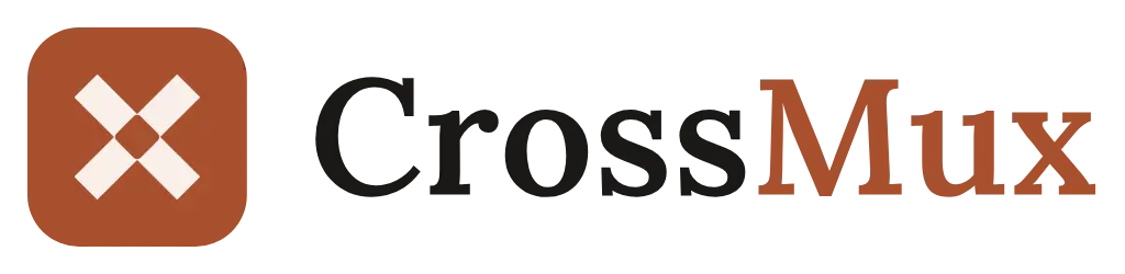 CrossMux official logo