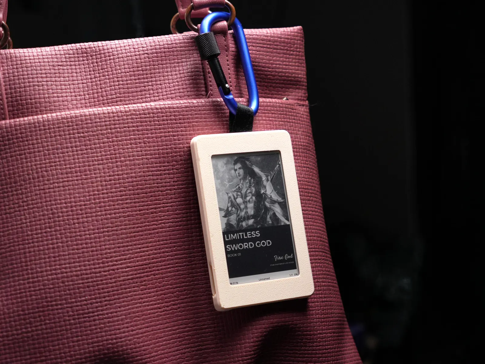 This design allows straps and a carabiner to attach to the Sticky.