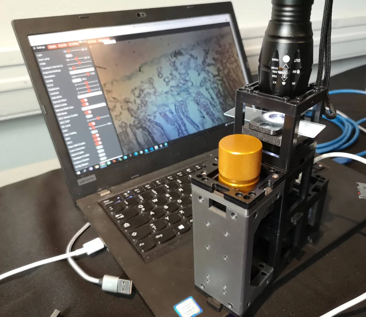 OpenUC2 10x AI Microscope by OpenUC2